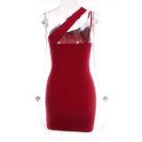 Women Dresses Knitted Sling Dress Spring Sexy Slim Fit Hip Skirt