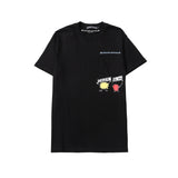 CHH Chrome Heart T Shirts Crowe Summer Short Sleeve Hip Hop Men's and Women's T-Shirts