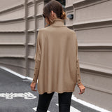 Women Knitted Sweater Autumn Turtleneck Sweater