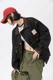 Unisex Jacket Autumn Corduroy Denim Jacket Women's Clothing