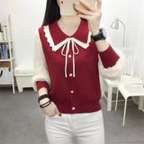 Women Knitwear Spring and Autumn Sweater Knitted Cardigan