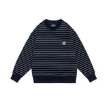 Unisex Hoodie Autumn Striped Printed Sweater