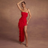 Women Dresses Sexy Dress Wrapped Skirt Dress Skirt (Zns0409)