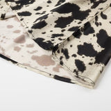 Women Skirt Summer Animal Pattern Skirt Sexy Midi Skirt