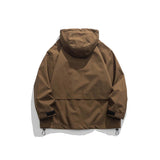 Unisex Shirts Autumn Waterproof Hooded Jacket