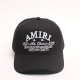 Amiri Hat AMIRI Fashion Baseball Cap, Embroidered Cap, Casual Versatile