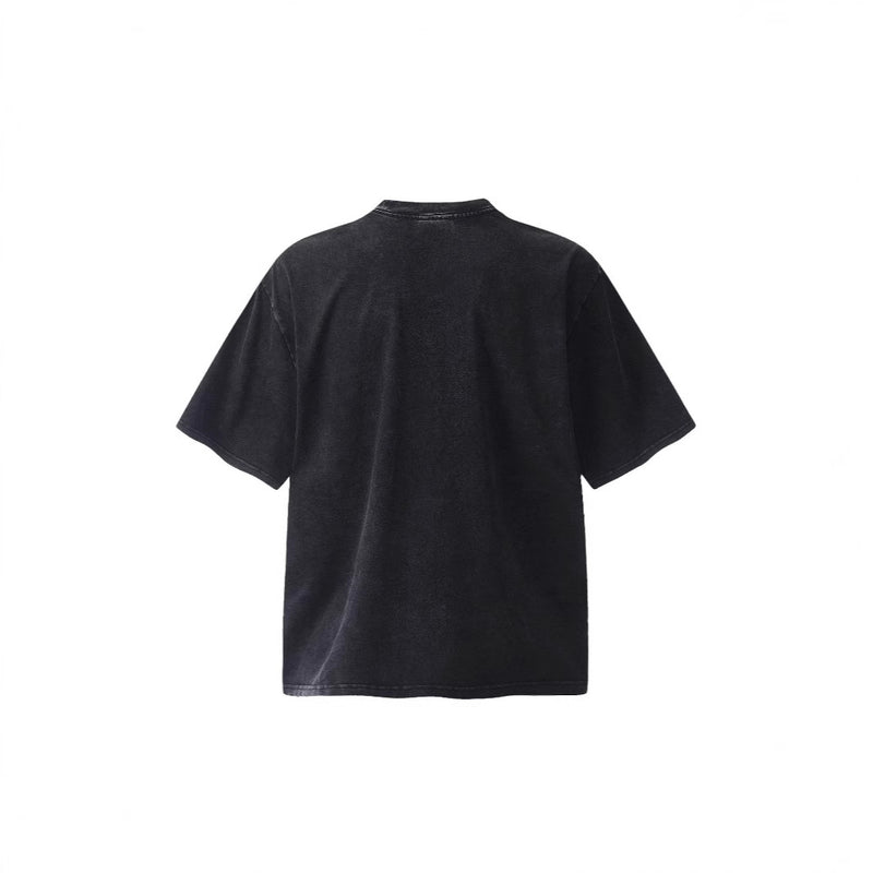 Men T-shirts Rodman Star Vintage Washed Old Short Sleeve T-Shirt