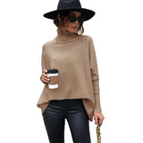 Women Knitted Sweater Autumn Turtleneck Sweater