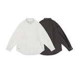 Unisex Jacket Autumn Text Printed Shirt