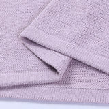 Women Jumpsuit Sexy Spring and Autumn Knitted Backless Hollow Dress