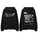 Men Hoodie Cross Embroidered Hoodie Men and Women Couple Oversize