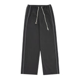 Men Sweatpants Casual Trousers Men's Loose Straight Sports Pants