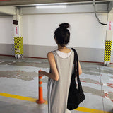 Women Dresses Camisole Long Dress Women's Loose Sleeveless Dress