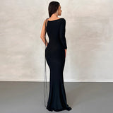 Women Dresses Autumn Winter Sexy Slim Fit Dress