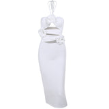 Women Dresses Hollow-out Dress Sexy Slim Dress