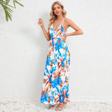 Women Date Dress Summer Sexy Bohemian Strap Dress