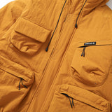Unisex Winter Cotton Coat Winter Three-Dimensional Hooded Cotton-Padded Coat Retro Loose Cotton Coat