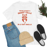 Smart Fella Graphic Tees Cartoon Raccoon Retro Women T Shirt