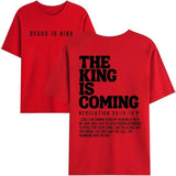 Jesus Is King Shirt, The King Is Coming Shirt, Christian