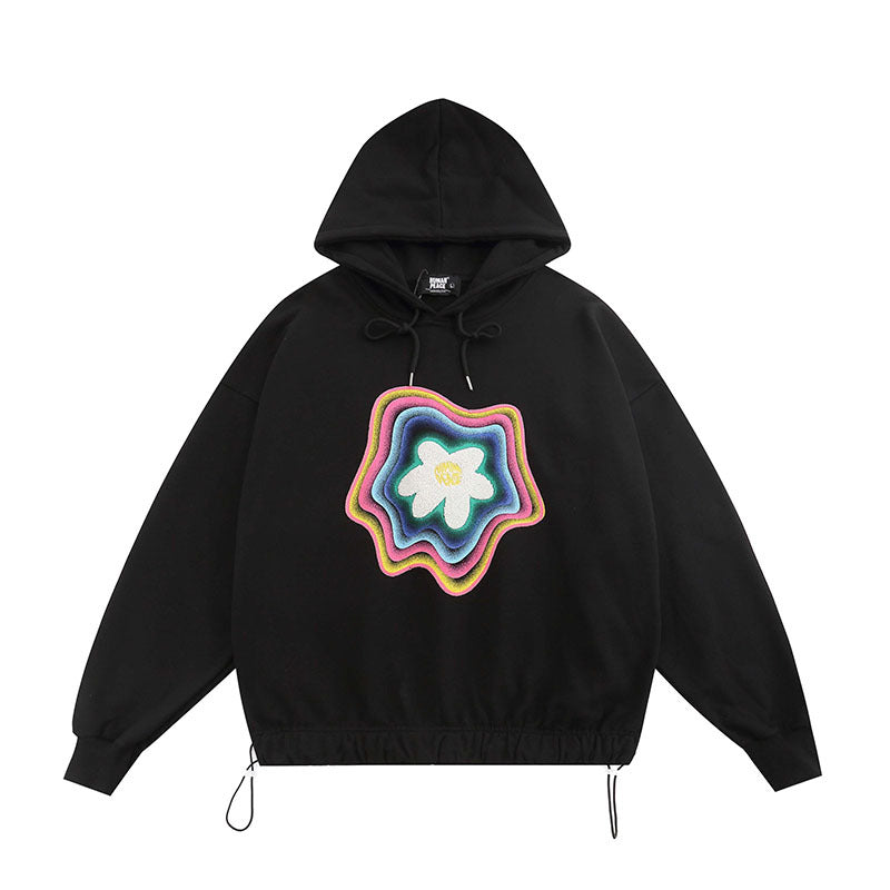Men Hoodie Hip Hop Couple Top Hooded Sweater for Men and Women