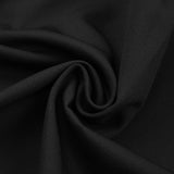 Women Dress Black V-neck Dress