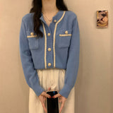 Women Knitted Cardigan Autumn and Winter Sweater Coat