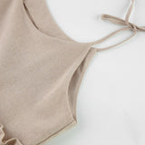 Women Dress Brown Dress Spring/Summer Loose A- line Skirt