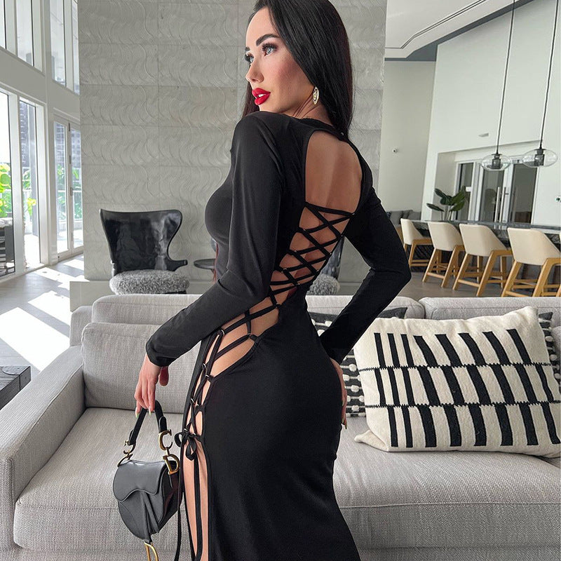 Women Dresses Spring Long Sleeve Dress