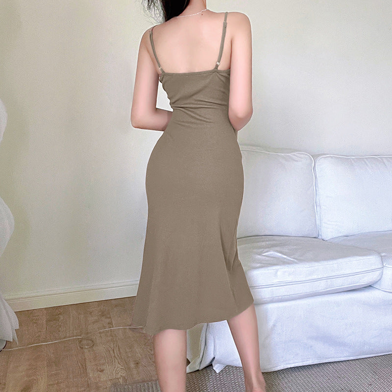 Women Dresses Autumn Sexy Suspender Skirt