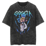 2024Men Streetwear Vintage Oversized T Shirt Japanese