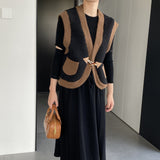 Women Cardigan Sweater Retro Baggy Coat 2t3216