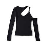 Women Sweater Knitwear Autumn Sexy Halter Shoulder-Baring Sweater
