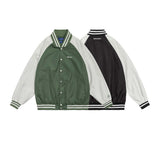 Unisex Hoodie Autumn Embroidery Baseball Jacket