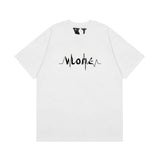 Vlone T Shirt Spring/Summer Letter Pattern
