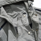 Unisex Winter Cotton Coat Decorative Hooded Jacket Vintage Baggy Coat