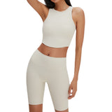 Women Yoga Set Short Sports Yoga Suit