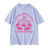 I Support Women's Rights and Wrongs Frog Funny Meme T Shirts