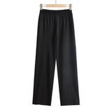 Women Sweatpants Straight-Leg Pants Spring/Summer Loose Wide-Leg Pants Casual Pants