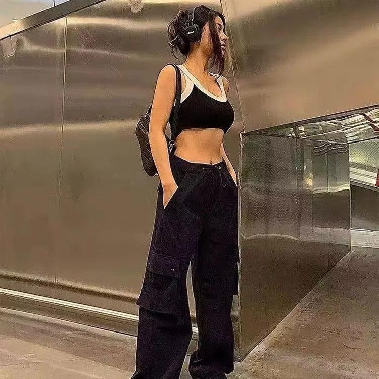 Women Sweatpants Summer Loose Straight Casual Pants