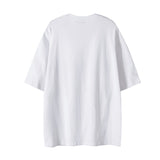 Men T Shirt Vintage Print Short Sleeves T-shirt