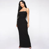 Women Dresses Summer Sexy Dress (Bla0420)