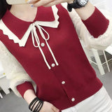 Women Knitwear Spring and Autumn Sweater Knitted Cardigan