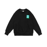 Unisex Hoodie Autumn Color Rubber Label Sweater