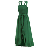 Women Date Dress Summer Sexy Backless Spaghetti Straps Dress
