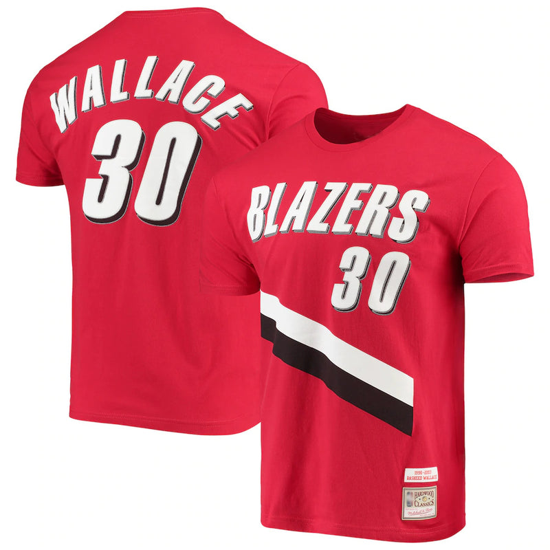 NBA T-Shirts NBAT Shirt Retro Basketball Suit Short Sleeve Casual Sports
