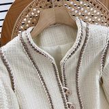 Women Woolen Coat Classic Style Coat Spring and Autumn Loose