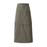 Women Long Skirt Summer Mid-Length A- line Skirt