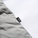 Unisex Winter Cotton Coat Stand-up Collar down Jacket Vintage Zipper Pocket down Jacket