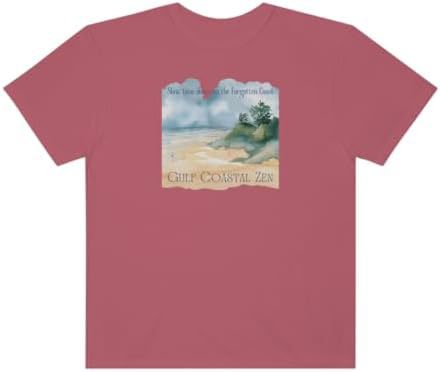 Gulf Coastal Zen Forgotten Coast Edge of The Beach T-Shirt