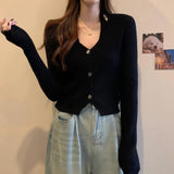 Women Knitwear Autumn Two-Piece Set Sweater Knitted Cardigan